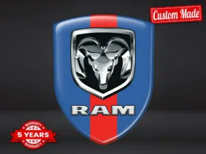 Dodge Harzaufkleber Premium Stil Edle Fahrzeugabzeichen